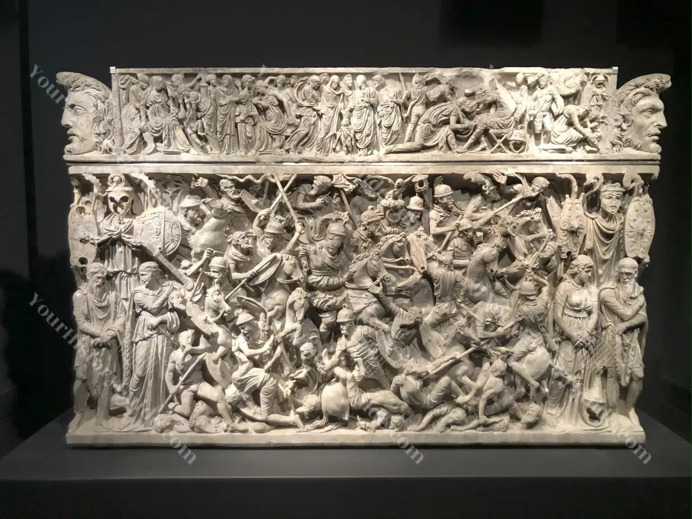 The Portonaccio Sarcophagus Palazzo Massimo Rome History Photography