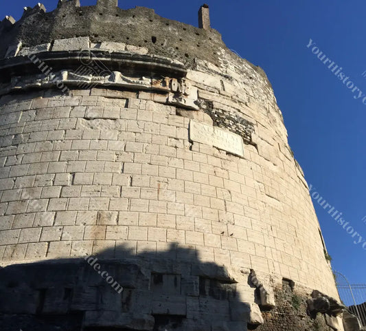 Mausoleum of Caecilia Via Appia Antica Rome History Photography