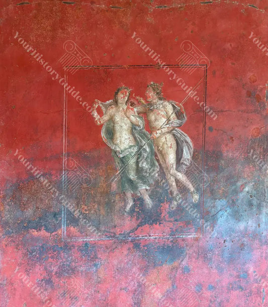Pompeii Fresco - House of the Vettii History Photography
