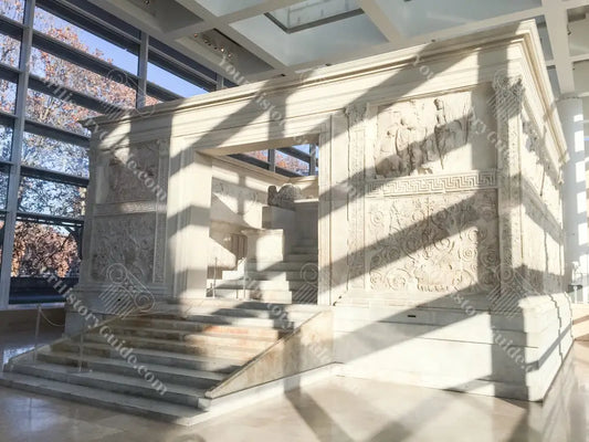 The Ara Pacis (Altar of Peace) for Augustus in Rome History Photography