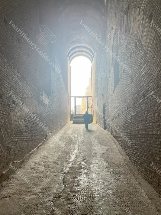 The Imperial Ramp of the Palatine Hill Rome History Photography