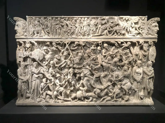 The Portonaccio Sarcophagus Palazzo Massimo Rome History Photography